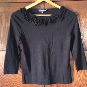 Jones New York Cotton-blend top